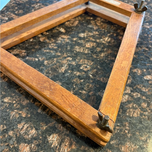 Wooden Triangular Frame - Picture 3 of 3